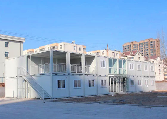 Chiny Izolacja Modern Container Homes z panelem z wełny szklanej fabryka