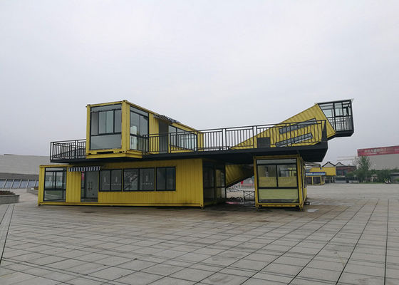 Chiny Elastyczny montaż Nowoczesne domy kontenerowe z jednostronnym dachem z folii aluminiowej fabryka
