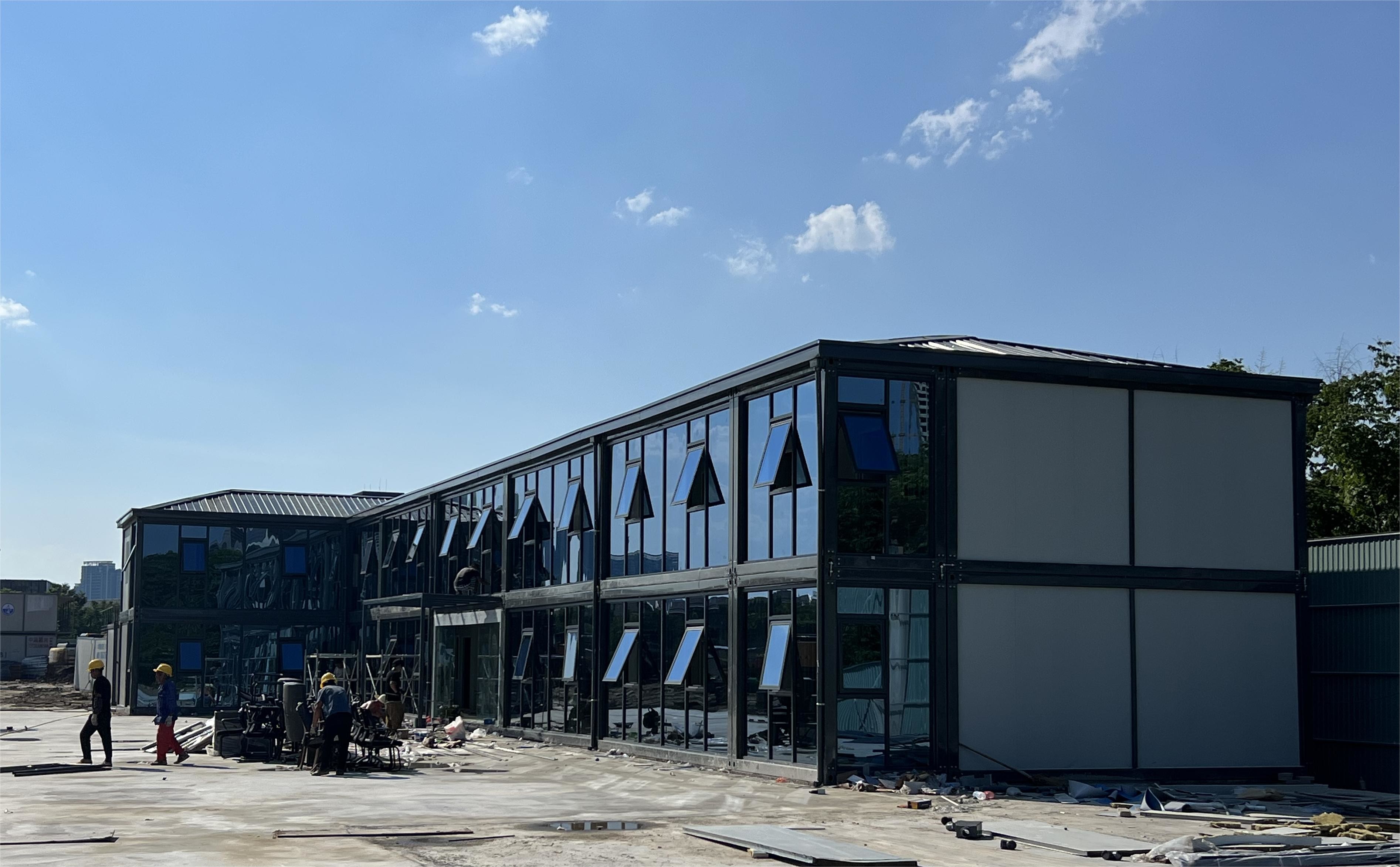 jakość Prefabrykowany dom kontenerowy fabryka