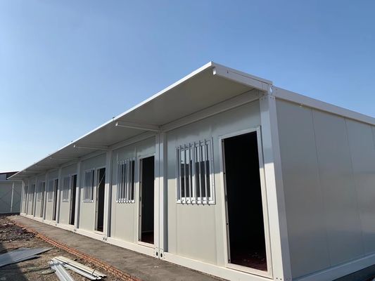 Chiny Odstawialny dom kontenerowy Bungalow Płasny dom z łazienką