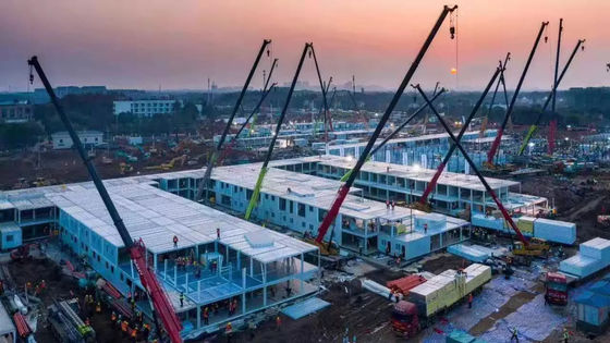 Medyczne przenośne tymczasowe mieszkanie, klinika prefabrykowana 20 stóp kontenerowy dom