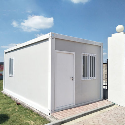 Odłączalny 20ft kontener do wysyłki tymczasowe mieszkania modułowy dom prefabrykowany
