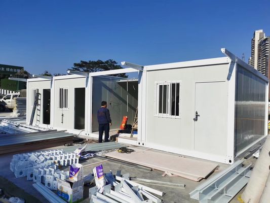 40ft X 20ft Prefab Tiny Domy na sprzedaż Zbiór Zielonego Domu Dom mobilny Domy modułowe dla Kostaryki Placówki pracownik sypialnia