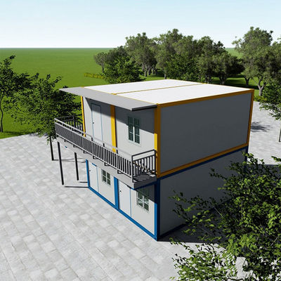 Certyfikowany przez ISO Prefab Mobile Modular Tiny Steel Structure Frame Assemble Flat Pack Container House
