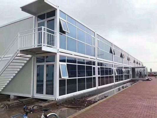 Luxury Detachable Container House Modular Glass Wooden Tiny Living Prefabricated Homes