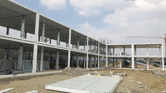 20 stóp Odłączalny dom kontenerowy Bezpieczeństwo Prefabrykowane domy biurowe