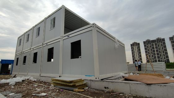 BOXSPACE Prefabrykowany dom budowlany szybki budynek płaski kontener biurowy sypialnia budowlana