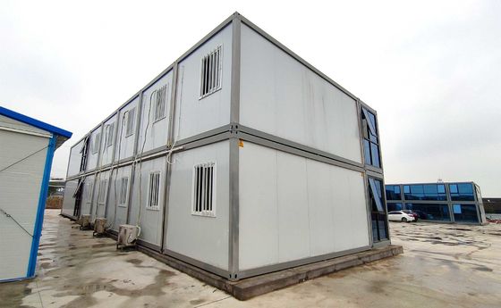 Chiński dostawca niskokosztowy prefabrykowany kontener Van Modularne biurowe kontener dom dla pola naftowego