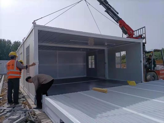 Składany 40 stóp, przenośny, składany kontener, 5 minut, instalacja antysysemistyczna.