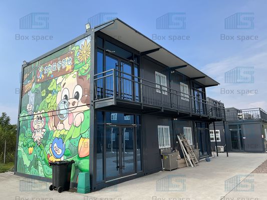 Mobilne prefabrykowane domy modularne z kontenerami