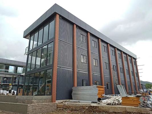 BOX SPACE Płaskości Modularne Modyfikowane Mieszkania Domy Prefabrykowane Niestandardowe 40ft Prefabrykowane Kontener do wysyłki Hotel dom modularny