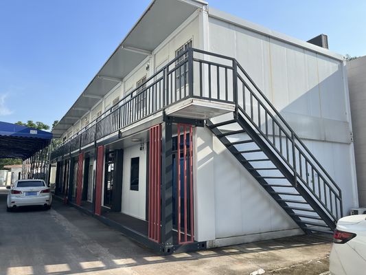 Mobilne prefabrykowane modułowe kontenery stalowe 6*3m do mieszkania pracowników