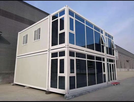 Zdejmowane tymczasowe domy kontenerowe Modularne domy ze stali ocynkowanej