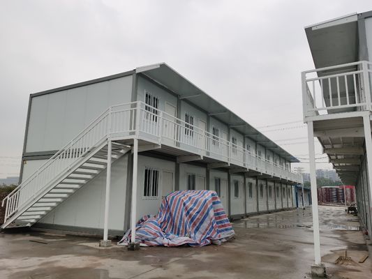 Galinkowana stal Domy tymczasowe kontenerowe Camping Kabina biurowa gotowa