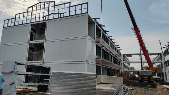 POKŁADZIE Przestrzeń Trzy warstwy dla budowy sypialnia 20ft prefabrykowany dom kontenerowy niska cena duży dom prefabrykowany