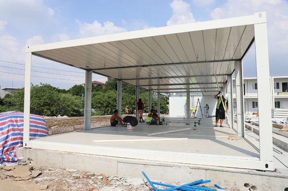 Zestaw domów Kabina prefabrykowana 10x20 FT Zmontowany budynek Lego Dom stodoła Domy dwupiętrowe Płaszczyzna z łazienką