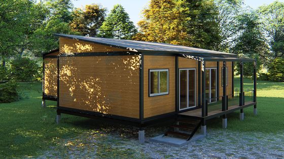 Kosztowo-efektywne Łatwe w montażu Odłączalna konstrukcja stalowa Wile Prefabrykowane domy kontenerowe Domy kontenerowe prefabrykowane