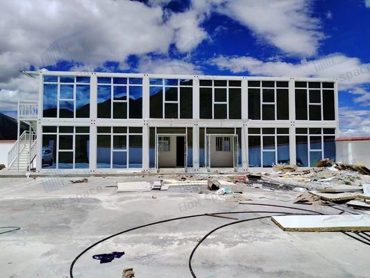BOX SPACE Niedrogi dom prefabrykowany Budowa małego kontenera Dom projektowany Hotel Dom prefabrykowany Dom kontenerowy