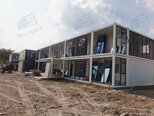 Budowień prefabrykowanych ze stali lekkiej, prefabrykowanych kontenerów