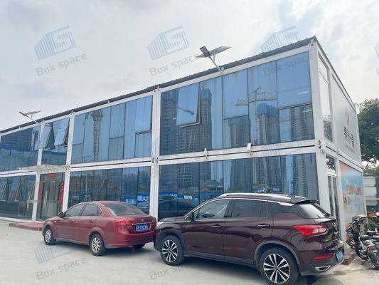 Biuro na placu budowy Modularny 20ft Dom kontenerowy Prefabrykowany kontener Biuro Prefabrykowany kontener sypialnia
