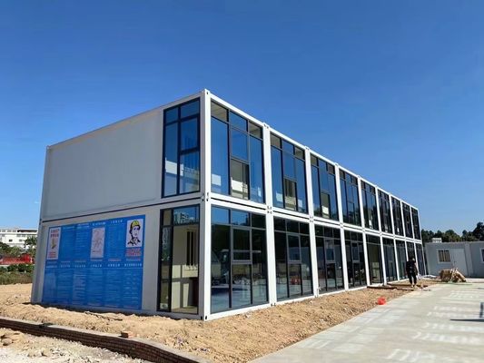 Fabryka Zaopatrzenie 2 piętro Miejsce budowy Pracownicy Mieszkanie Prefabrykowany kontener Dom prefabrykowany kontener biuro do górnictwa