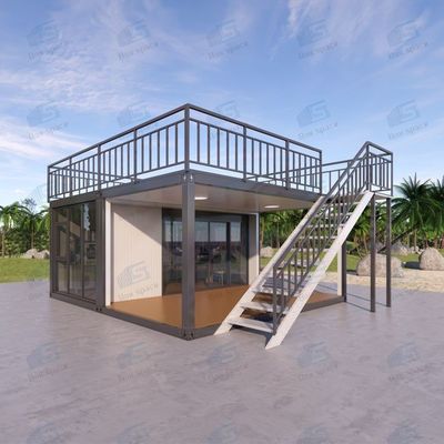20ft 40ft Detachable Container House z 3 sypialniami i łazienką